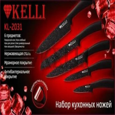 Набор ножей с Мраморным покрытием 6 предметов Келли KL-2031
