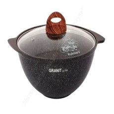 Казан а/пр литой 6,0л д/плова алюм/кр Granit ultra original  - кго65а
