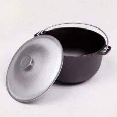 Казан поход чугун 15л алюм/кр ТМ Гардарика