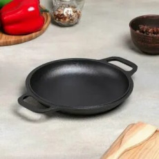 Сковорода порционная чугун 20см 2руч ТМ Гардарика