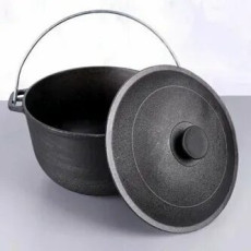 Казан походный чугунный с/кр 12л ТМ Гардарика