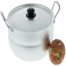 Кастрюля алюм сфер  3,0л ТМ Калитва